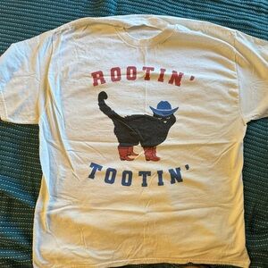 Rootin Tootin Cat Tshirt XL